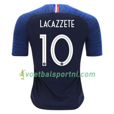 Frankrijk Lacazzete 10 Thuis Shirt WK voetbal 2018